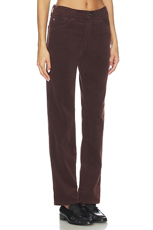 AG Jeans Brinley Straight Jeans in Brown