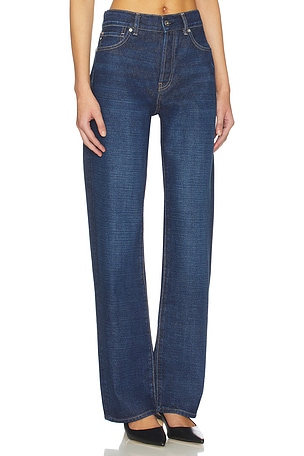 AG Jeans Sydney Crew Straight Leg Jeans in Navy