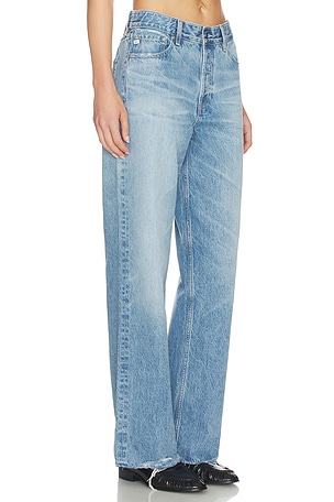 AG Jeans Billie Straight Leg Jeans in Blue. Size 26. Also