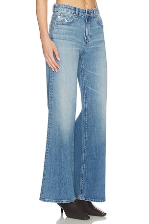 AG Jeans JAMBES LARGES SAIGE en Bleu