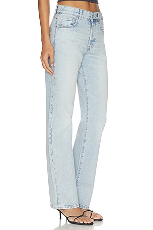 AG Jeans JEAN DROIT SYDNEY en Baby Bleu