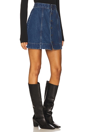 AG Jeans JUPE EVIE en Bleu