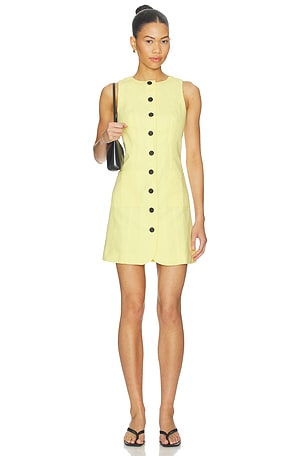 Leah Linen Mix Dress ALIGNE
