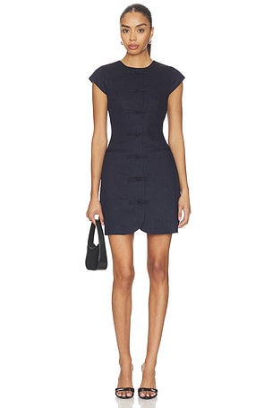 Jennie Linen Mix Dress ALIGNE