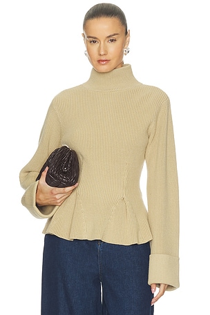 Chase Peplum Knit Sweater ALIGNE