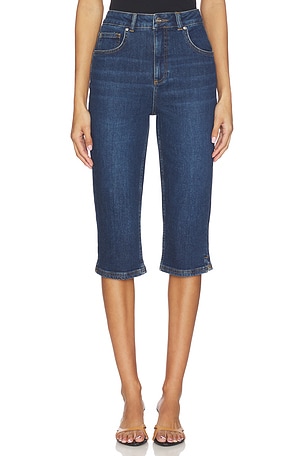 Gracey Denim Pedal Pusher ALIGNE