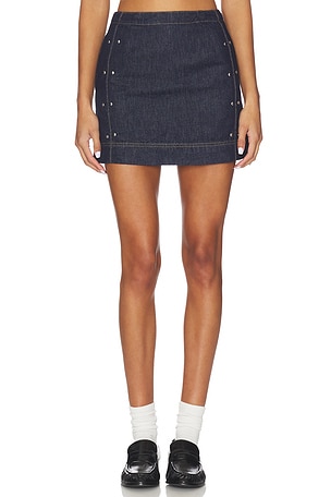 Hadley Denim Mini Skirt ALIGNE