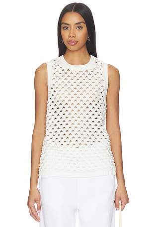 Jeanie Crochet Knitted Vest ALIGNE