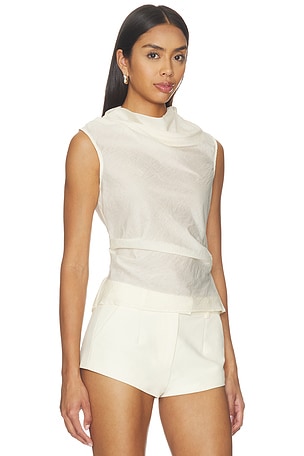 ALIGNE Dana Sheer Top in White