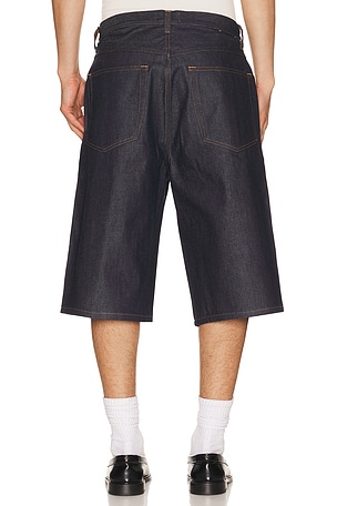 AGOLDE Fusion Skater Short in Black