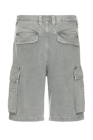 AGOLDE Rex Short in Light Grey