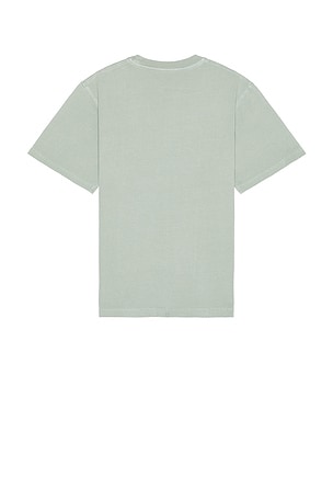 AGOLDE Asha Mock Neck Tee in Green