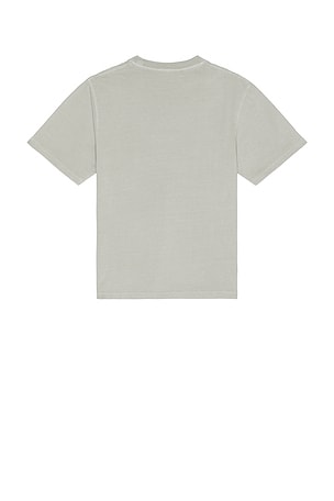 AGOLDE Asha Mock Neck Tee in Grey. Size XL/1X. Also