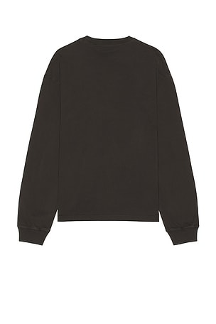 AGOLDE Long Sleeve Asha Tee in Grey