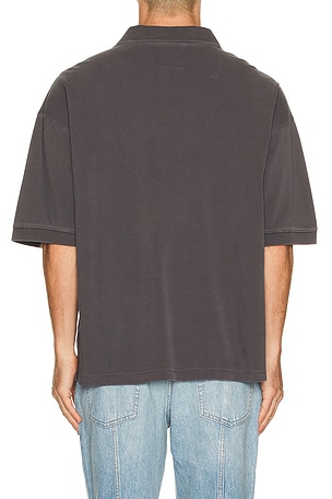 AGOLDE Curren Polo in Purple. Size XL/1X. Also