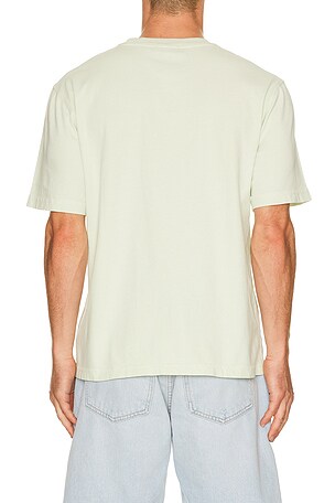 AGOLDE Asha Mock Neck Tee in Mint