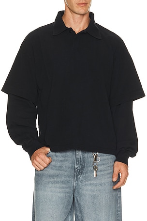 Curren Double Sleeve Polo AGOLDE