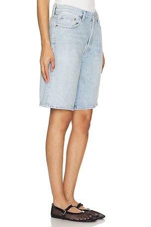 AGOLDE Risha Short in Denim-Light