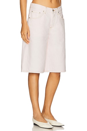 AGOLDE Baggy V Short in Blush