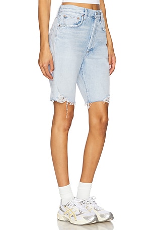 AOrE 90's Mid Rise Loose Short en Bleu