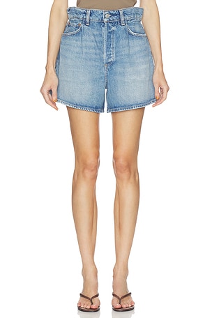 Lyonne Cinched Waist Shorts AGOLDE
