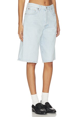 AGOLDE Ramona Short in Blue. Size 30. Also