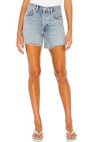 AGOLDE Reese Relaxed Cut Off Short in Wonder | REVOLVE