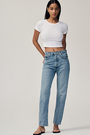 90's Pinch Waist Jeans