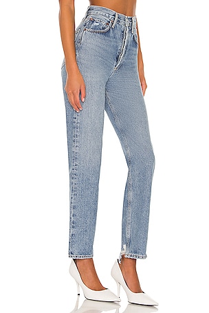 AGOLDE 90's Pinch Waist Jeans in Blue