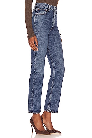 AGOLDE 90's Pinch Waist in Denim-Dark