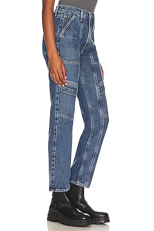 AGOLDE Cooper Cargo in Denim-Dark
