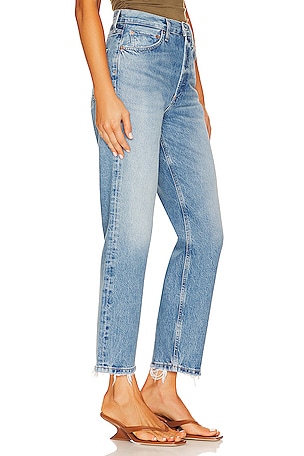 AGOLDE 90's Crop in Denim-Medium