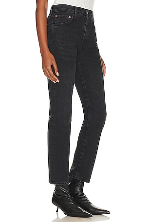 AGOLDE Parker Long Pant in Black