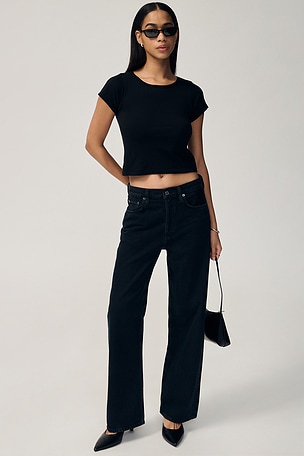 CALÇA BAGGY DE CINTURA BAIXA LOW SLUNG BAGGY AGOLDE