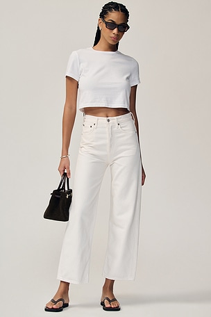 Ren High Rise Wide Leg Jeans AGOLDE