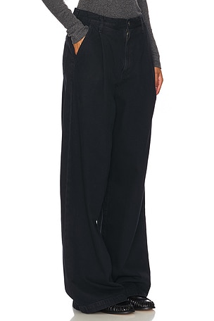 AGOLDE Ellis Wide Leg in Black