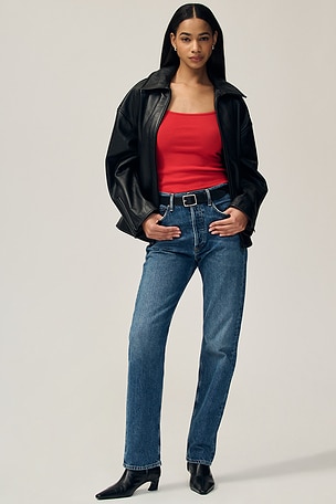 JEANS RETO CINTURA ALTA 90S PINCH WAIST AGOLDE