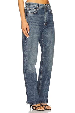 AGOLDE Fran Straight Leg Jeans in Blue