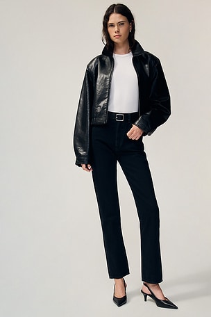 90's Pinch Waist Long Jeans AGOLDE