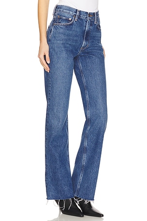 AGOLDE Leena Bootcut Jeans in Blue