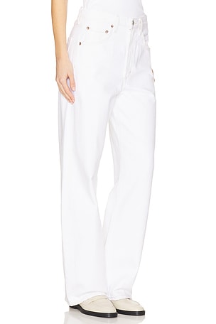 AGOLDE Low Curve Jeans in White