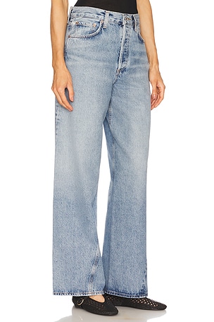 AGOLDE Twist Low Slung Baggy in Blue