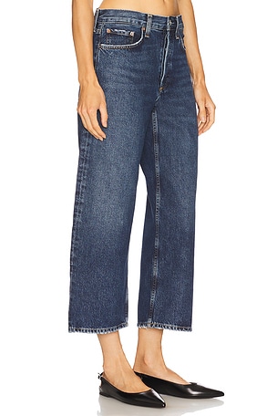 AGOLDE Arc Wide Leg Jeans in Blue