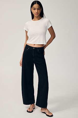 Low Curve Crop Jeans AGOLDE