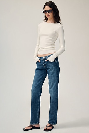 Low Rise Slim Jeans