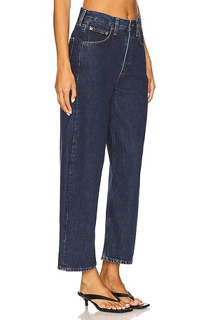 AGOLDE Low Curve Crop Jeans in Blue
