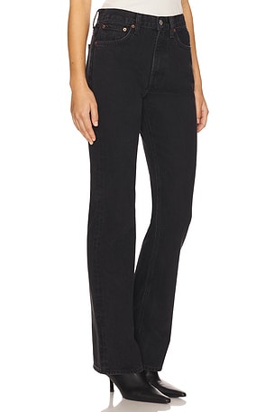 AGOLDE Leena Bootcut Jeans in Black