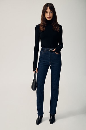 90s Pinch Waist Long Jeans