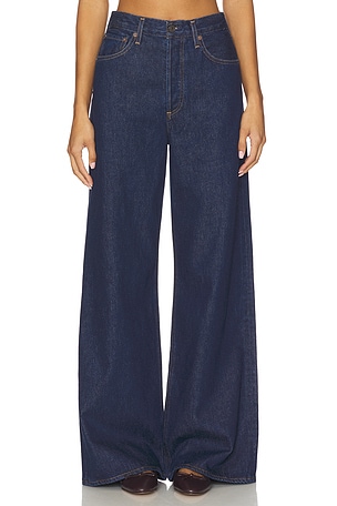 Dame High Rise Wide Leg Jeans AGOLDE