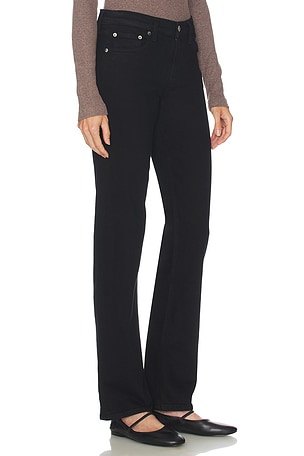 AGOLDE Low Rise Slim Jeans in Black. Size 31. Also